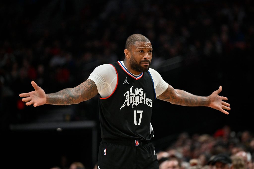 PJ Tucker, jugador de Los Angeles Clippers, uno de los más veteranos de la NBA 2024-2025.