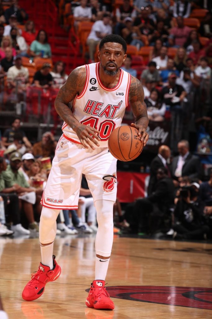 Udonis Haslem, con 20 temporadas en Miami Heat, es uno de los jugadores con más temporadas disputadas en la NBA.