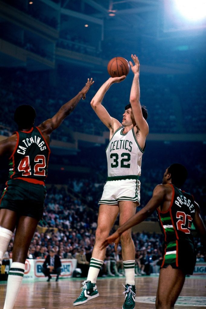 Kevin McHale, una de las mayores envergaduras en la historia de la NBA.