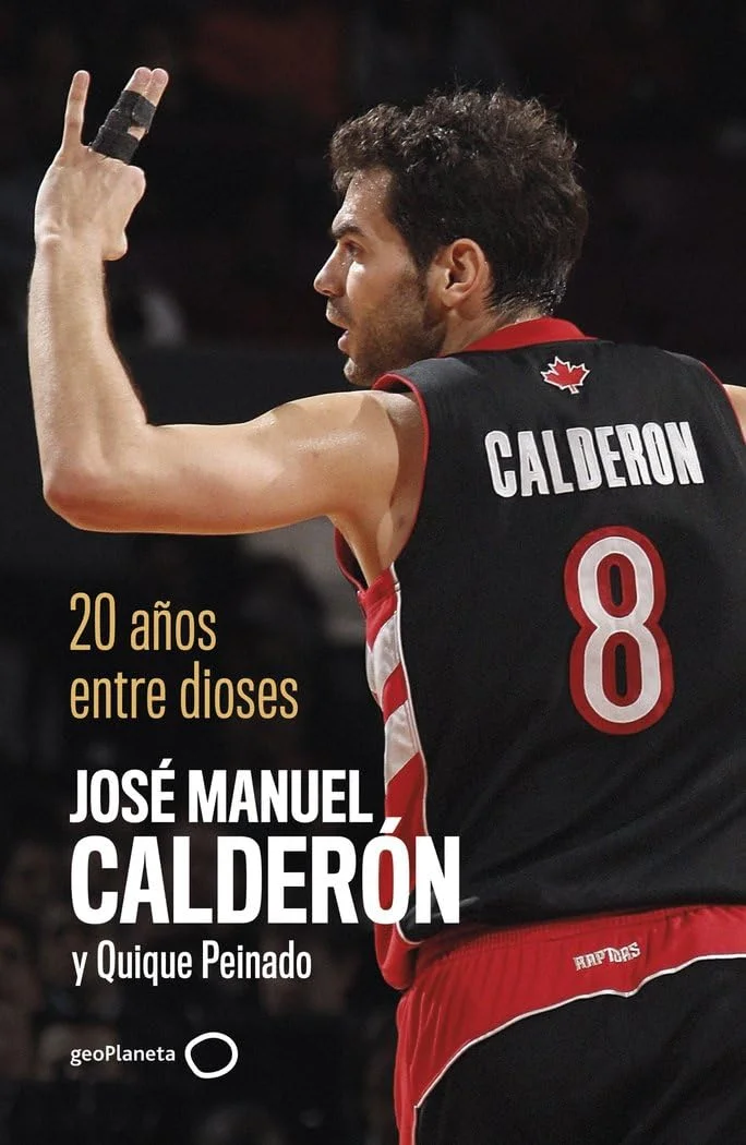 Portada del libro "20 a&ntilde;os entre dioses" de Jos&eacute; Manuel Calder&oacute;n.