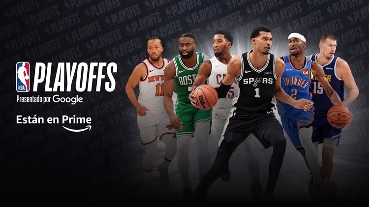 Playoffs de la NBA en Prime Video.