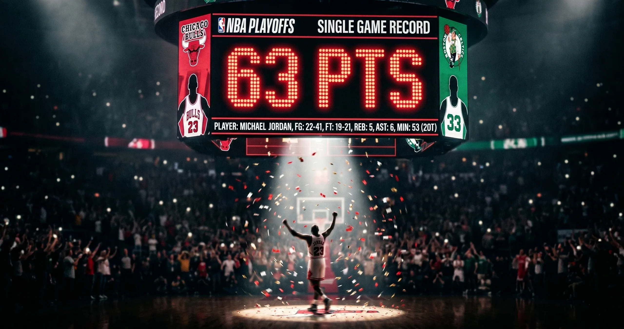 Récord puntos partido playoff NBA