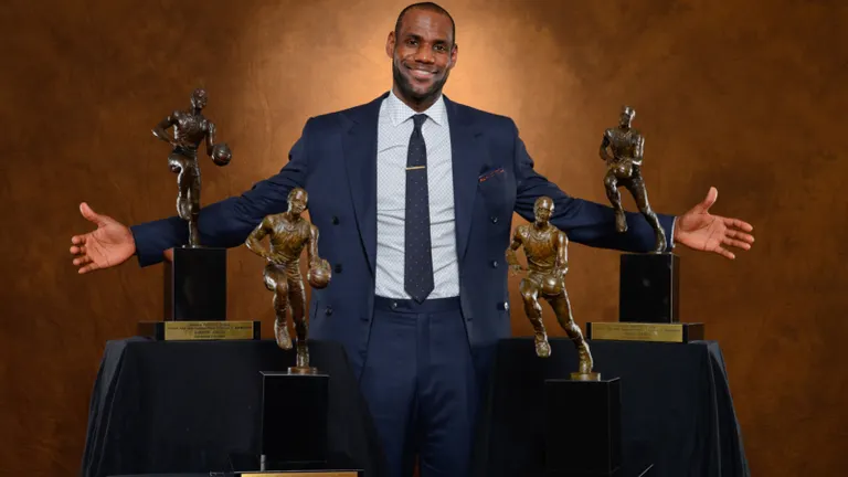 LeBron James, ganador de 4 MVP de la NBA.